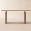 Tintica 180 cm Oval Walnut Wood Dining Table, Seats 6