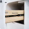 Chicent White L-shaped Modern Executive Desk with Ample Storage Right Hand (70.9'')