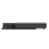 Crator 120 cm - 250 cm Black Extendable TV Unit with 3 Drawers