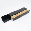 Crator 120 cm - 250 cm Black Extendable TV Unit with 3 Drawers