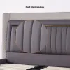 Modern Queen Wingback Bed