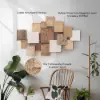 Japandi Wood Wall Decor Hanging Carved Home Bamboo Wall Art for Living Room