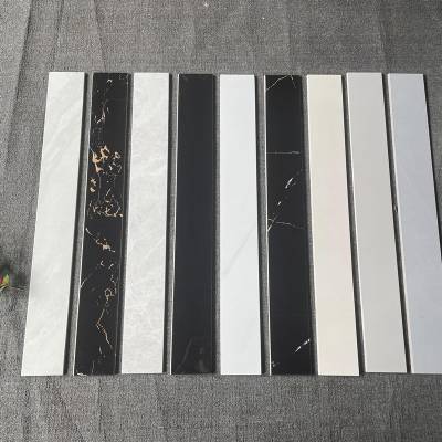 Black Skirting Board 120x600, Timber Look, for Living Room, Dining Room and Bedroom, Customisable