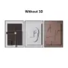 3 Pieces Japandi Canvas Wall Art Print Hanging Wall Decor Set with Rectangle Frame