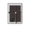 3 Pieces Japandi Canvas Wall Art Print Hanging Wall Decor Set with Rectangle Frame