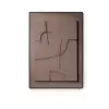 3 Pieces Japandi Canvas Wall Art Print Hanging Wall Decor Set with Rectangle Frame