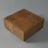 Picture of 90 cm Distressed Pine Wood Square Coffee Table with 4 Drawers