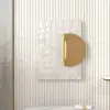 Rectangle Modern Metal in Gold Wall Decor Background Geometric 3D Wall Art