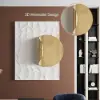 Rectangle Modern Metal in Gold Wall Decor Background Geometric 3D Wall Art