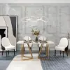 Darg White & Black PU Leather Dining Chair with Upholstered, 2 Pieces