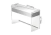 Modern Floating Acrylic Dressing Table Vanity Desk with Drawers