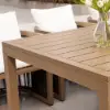 Wevara 7-Piece Outdoor Rope Weave Dining Set with 6 Chairs