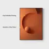 3 Pieces Modern Wall Decor for Living Room Abstract Art Canvas Print with Metal Frame