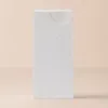 870mm Japandi Tall Stone Resin Pedestal Basin with Rounded Basin Freestanding in White