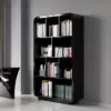 Picture of Chicent 2000mm Modern Black Bookshelf 4-Tier Standard Bookcase with Rich Storage