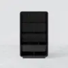 Picture of Chicent 2000mm Modern Black Bookshelf 4-Tier Standard Bookcase with Rich Storage