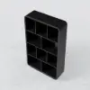 Picture of Chicent 2000mm Modern Black Bookshelf 4-Tier Standard Bookcase with Rich Storage