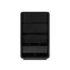 Picture of Chicent 2000mm Modern Black Bookshelf 4-Tier Standard Bookcase with Rich Storage