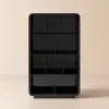 Picture of Chicent 2000mm Modern Black Bookshelf 4-Tier Standard Bookcase with Rich Storage