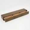 Picture of Mid Century Floating Wood TV Stand Unit in Walnut with 3 Drawers for TVs Up to 2159mm