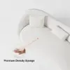 213 cm Velvet Curved Upholstered Sofa with Pillows