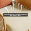 71 cm 1-Seater Cotton & Linen Convertible Sleeper Chair