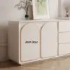 Arem Modern Retractable Dressing Table with Drawers & Storage