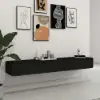 Mid Century 79" Floating TV Stand with 3 Drawers