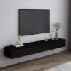 Mid Century 79" Floating TV Stand with 3 Drawers