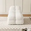 Picture of Modern Off-White Cream Boucle Accent Chair Cloud Lounge Chair Soft Cushion