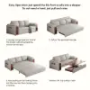 Sofa Bed with Lift-top Coffee Table