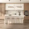 183 cm Wood Kitchen Island