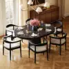 Japandi 100 cm – 140 cm Extendable Round-to-Oval Wood Dining Table–Black, Seats 4-6