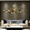 Picture of 3D Modern Big Gold Wall Decor For Living Room Unique Decorative Metal Home Hanging Art – 150cm