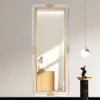 1200mm Modern Gold Full Length Large Long Wall Mirror Decor Acrylic & Metal Frame