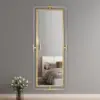 1200mm Modern Gold Full Length Large Long Wall Mirror Decor Acrylic & Metal Frame
