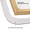 1200mm Modern Gold Full Length Large Long Wall Mirror Decor Acrylic & Metal Frame