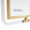 1200mm Modern Gold Full Length Large Long Wall Mirror Decor Acrylic & Metal Frame