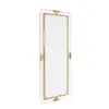 1200mm Modern Gold Full Length Large Long Wall Mirror Decor Acrylic & Metal Frame