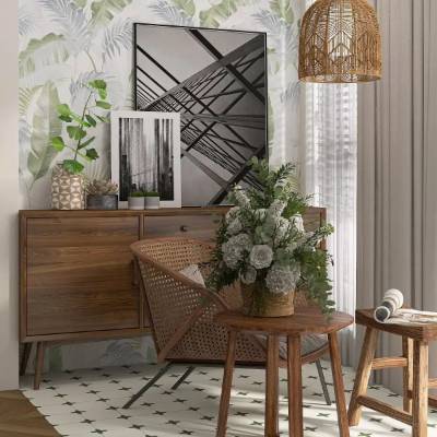 Porcelain Soft Matte Patterned Tile 600x1200mm for Kitchen, Balcony and Bathroom