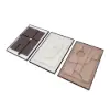 3 Pieces Japandi 3D Wall Art Painting Hanging Wall Decor Set with Black Rectangle Frame