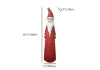 730mm Outdoor Santa Claus Statue Garden Resin Christmas Decor Standing Figurine in Red
