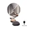 31.5" LED Acrylic Modern Abstract Stone Corridor Wall Art Decor Living Room Bedroom