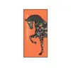 1000mm Rectangle Horse Building Blocks Wall Art Decor with Aluminum Frame Living Room