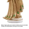 700mm Large Glam Peacock Floor Sculpture Decor Art Living Room Bedroom in White & Gold