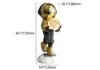 28.8" Astronaut Floor Sculpture Figurine Ornament Art Decor with Ball Lamp USB Charging – AUD-H0801