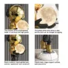 28.8" Astronaut Floor Sculpture Figurine Ornament Art Decor with Ball Lamp USB Charging – AUD-H0801