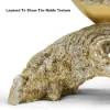 360mm Gold Modern Simulation Couple Swan Sculpture Art Ornament Home Table Statue Decor