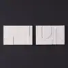 2 Pieces Japandi Abstract Wall Decor for Living Room 3D Hanging Art in White