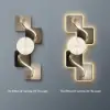 1000mm Large Silent Wall Clock Light Modern Abstract Geometric Decor Art Living Room